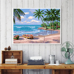 Natural Seaside Diamond Painting