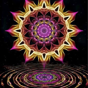 Colorful Fantasy Flowers Diamond Painting