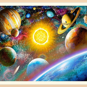 Space Planet Diamond Painting
