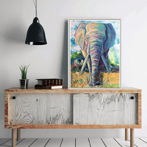 Cute Elephant Diamond Painting