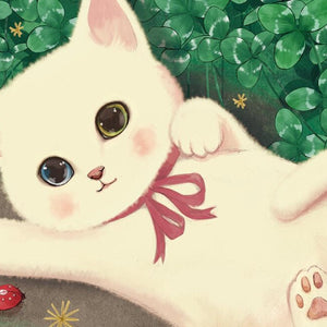 Cute Happy Cat Diamond Painting
