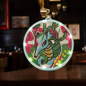 Colorful Dragon Diamond Painting