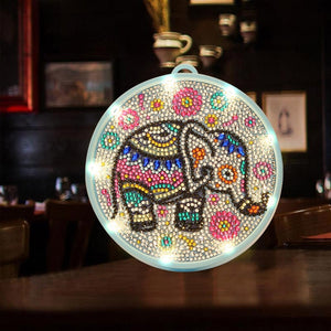 Light Elephant Diamond Painting