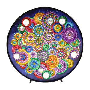 Lamp Fireworks Pattern Led Diamond Painting