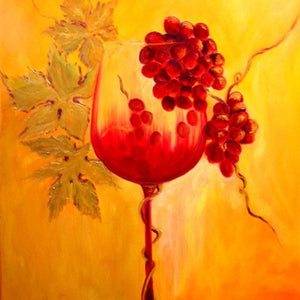 Wine Glass Diamond Painting