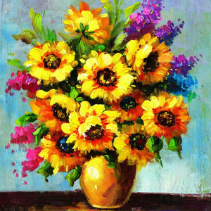 5D Full Drill Floral Painting